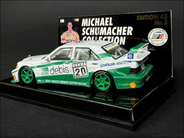 1:43 MICHAEL SCHUMACHER COLLECTION - MB 190E EVO 2 DTM 1991